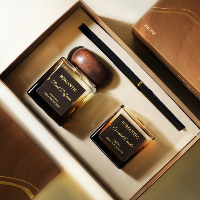 Home Fragrance Gift Set - Fireless aromatherapy gift box, essential oil