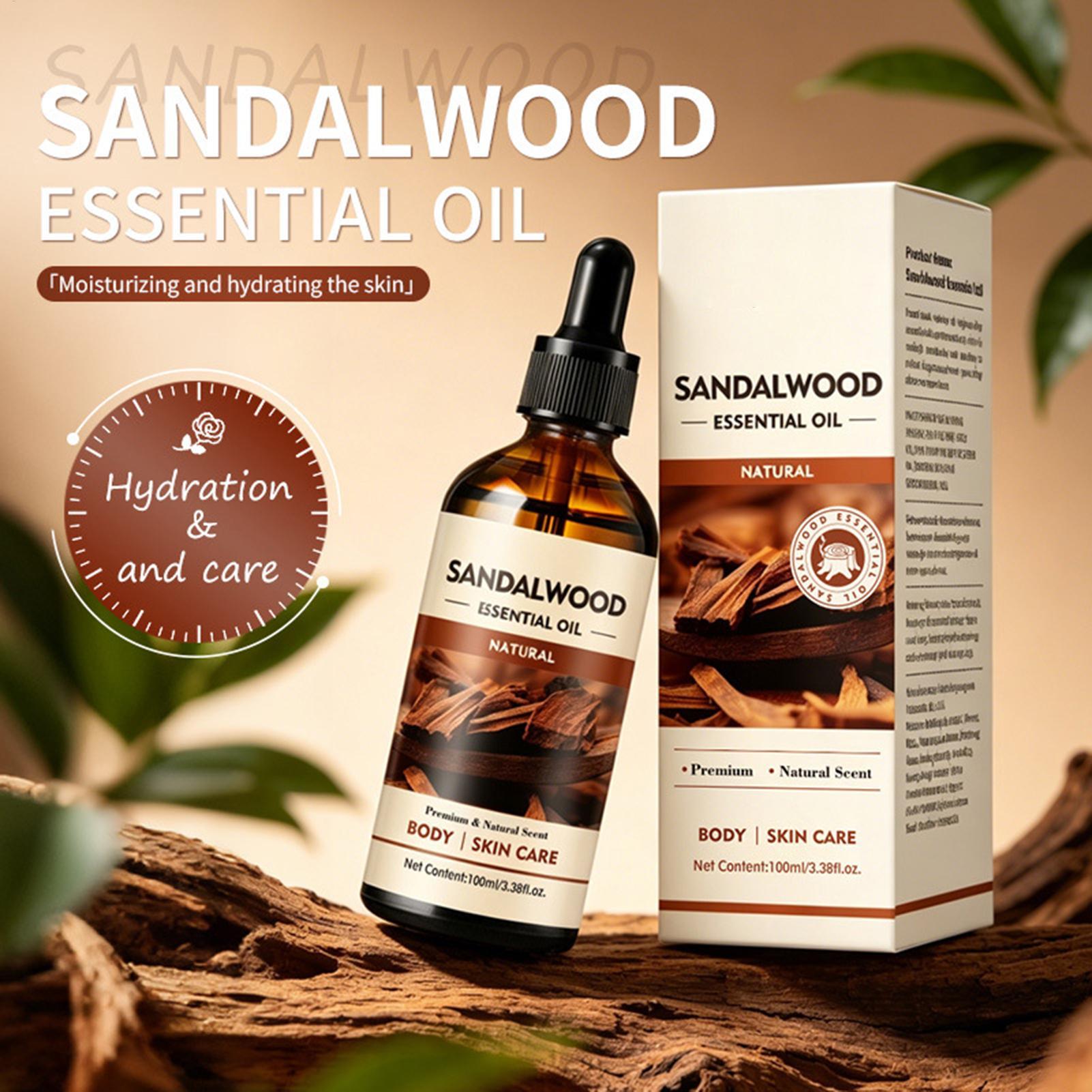 Home Fragrance Essential Oils - Sandalwood Fragrance Oil 100ml Natural Aromatherapy