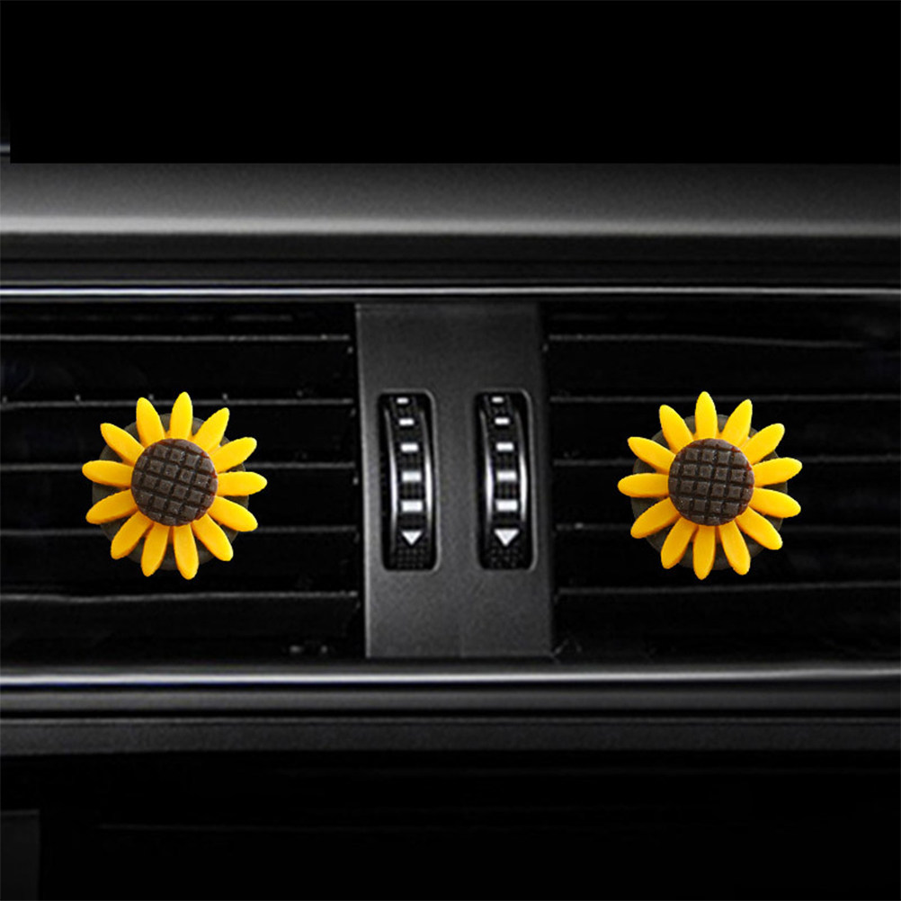 2Pcs Sunflower Car Aromatherap - огляд і ціна Home Fragrance Logo