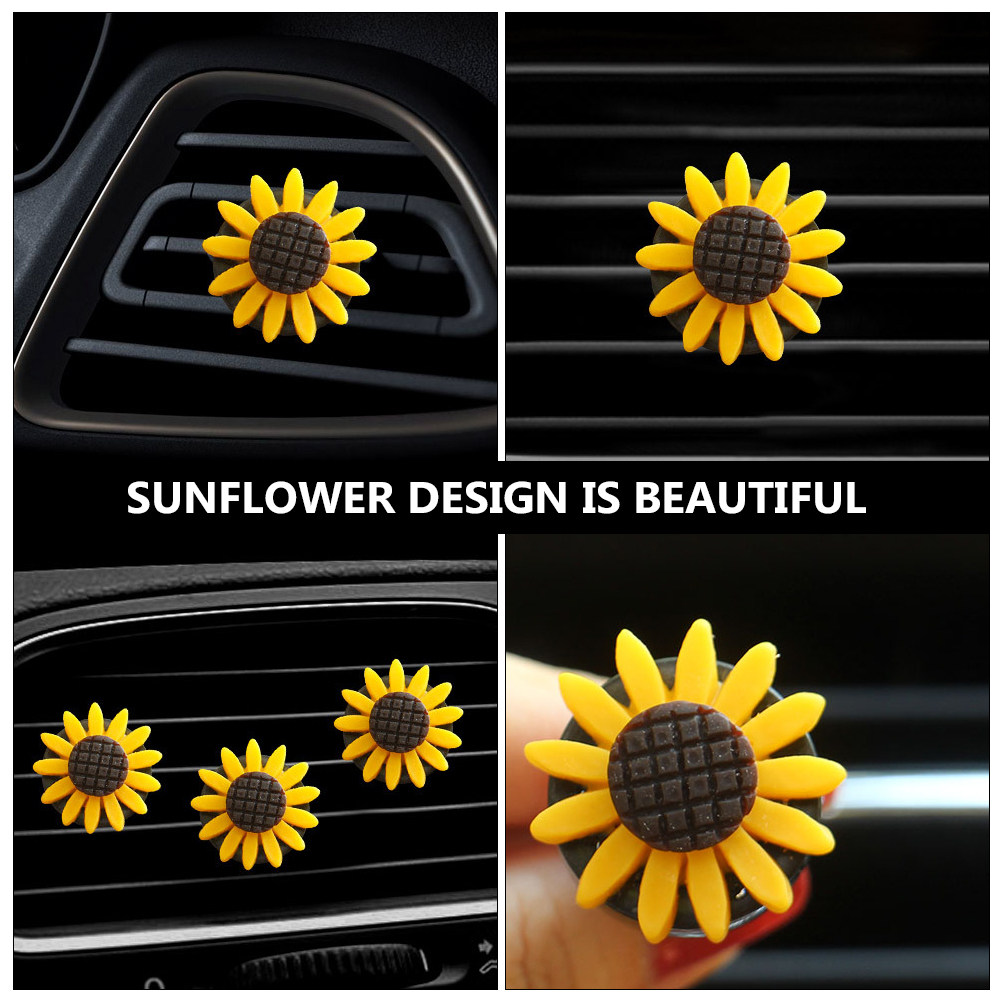 2Pcs Sunflower Car Aromatherap - огляд і ціна Home Fragrance Logo