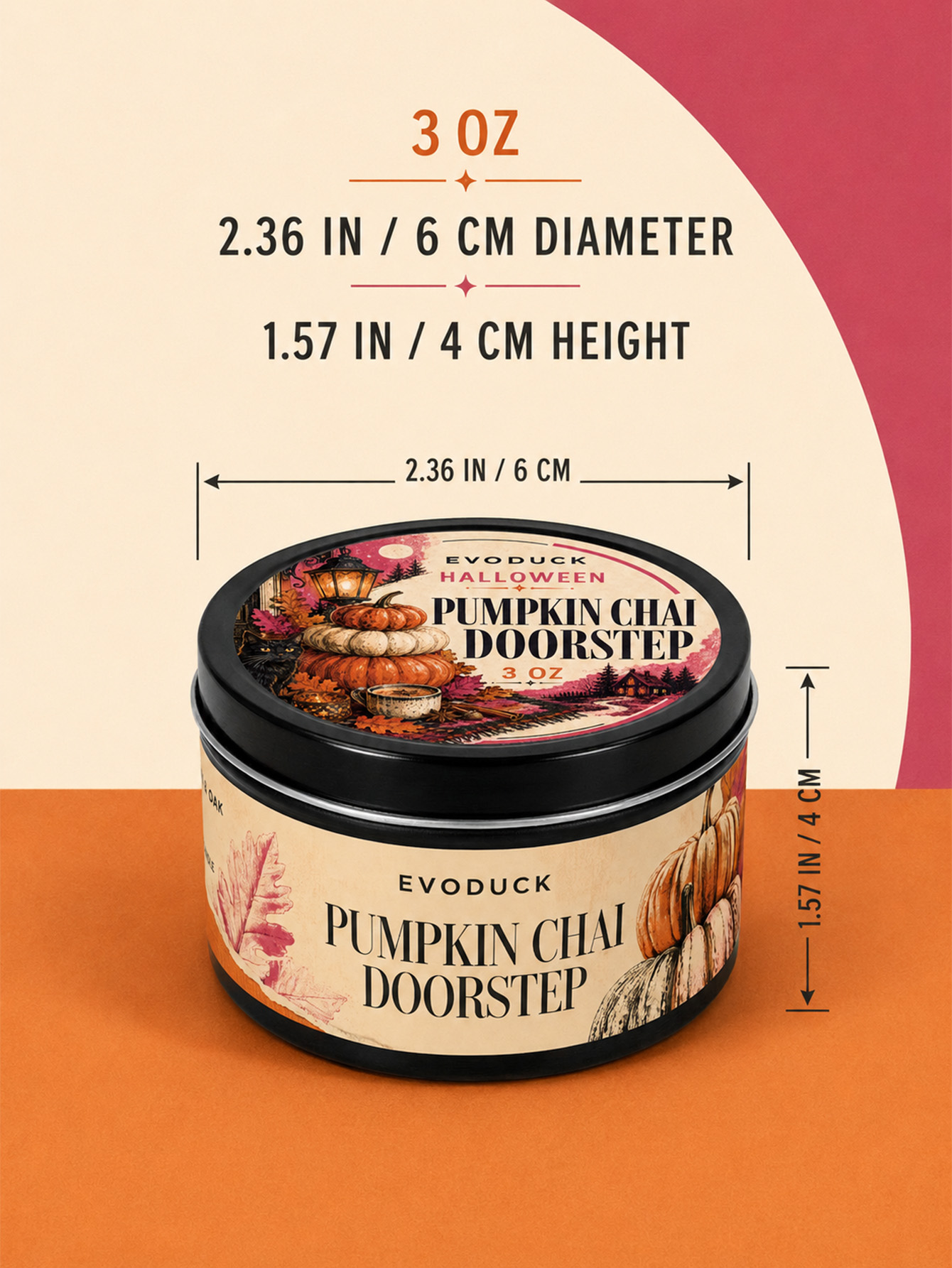 Pumpkin Chai Doorstep Scented  - огляд і ціна Home Fragrance Gift Set