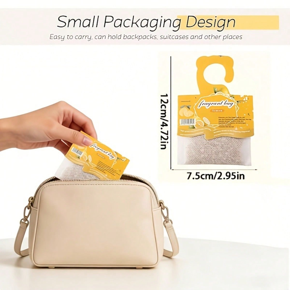 Hanging Lemon Scented Sachets, - огляд і ціна Fragrance Home Decor