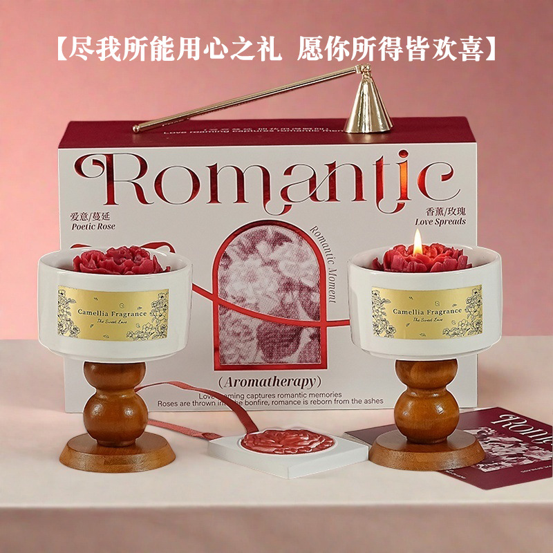 High-end Camellia Scented Cand - огляд і ціна Home Fragrance Gift Set