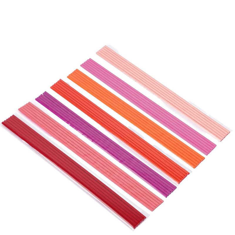50pcs 22cmx3mm Colored Fiber R - огляд і ціна Home Fragrance Diffuser Sticks