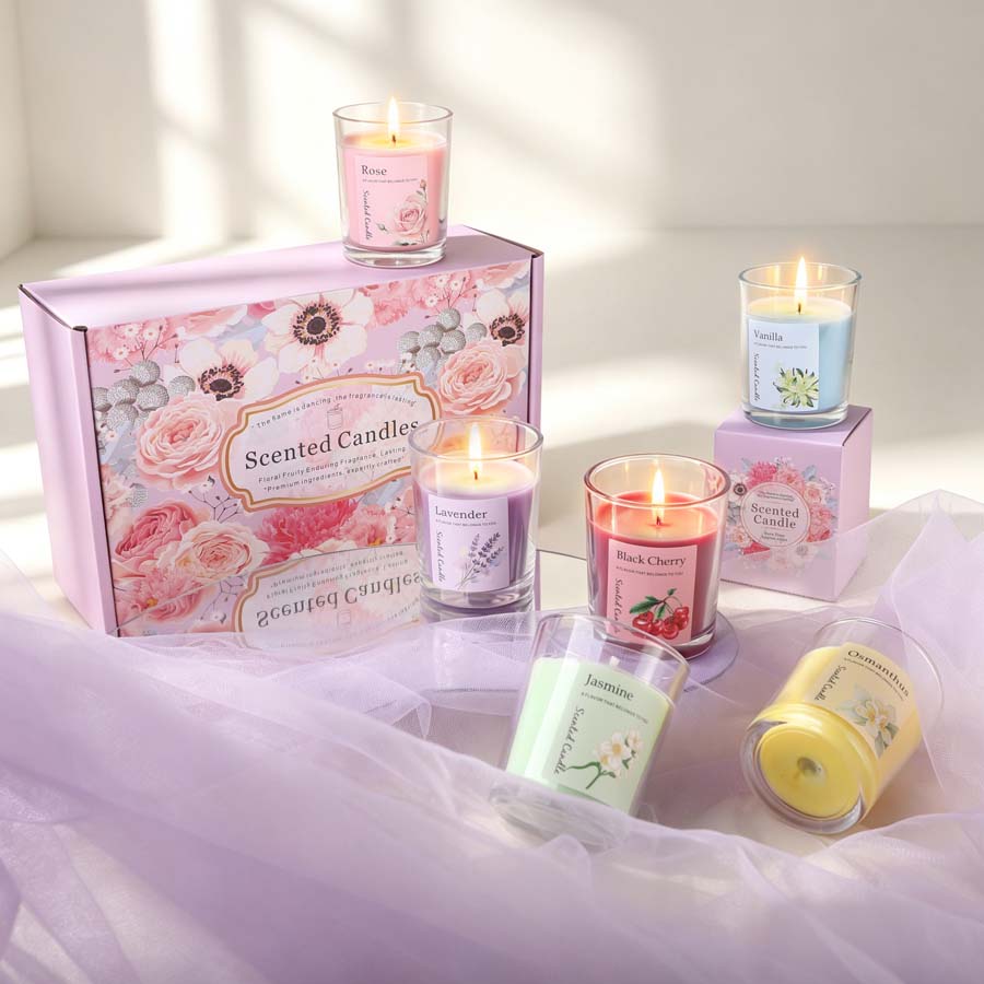 Aromatherapy Scented Candle Gi - огляд і ціна Home Fragrance Gift Set