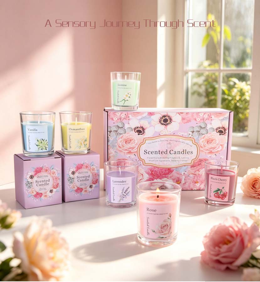 Aromatherapy Scented Candle Gi - огляд і ціна Home Fragrance Gift Set
