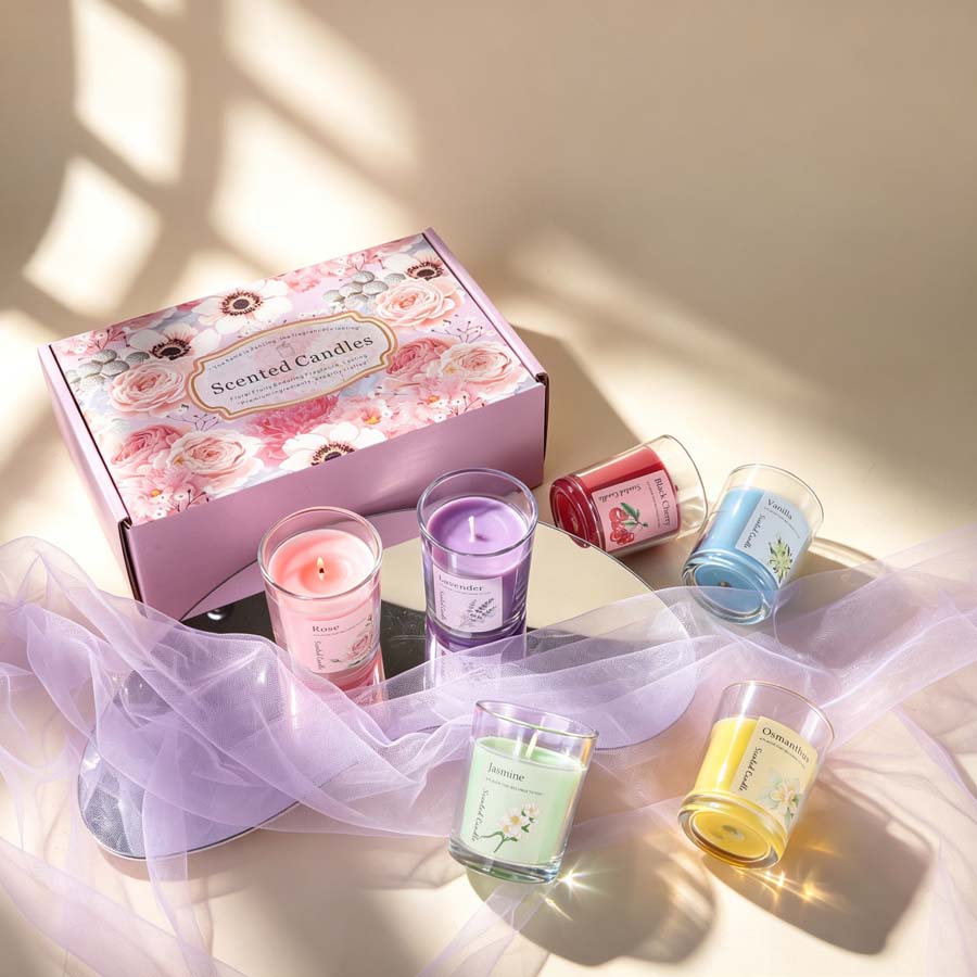 Aromatherapy Scented Candle Gi - огляд і ціна Home Fragrance Gift Set