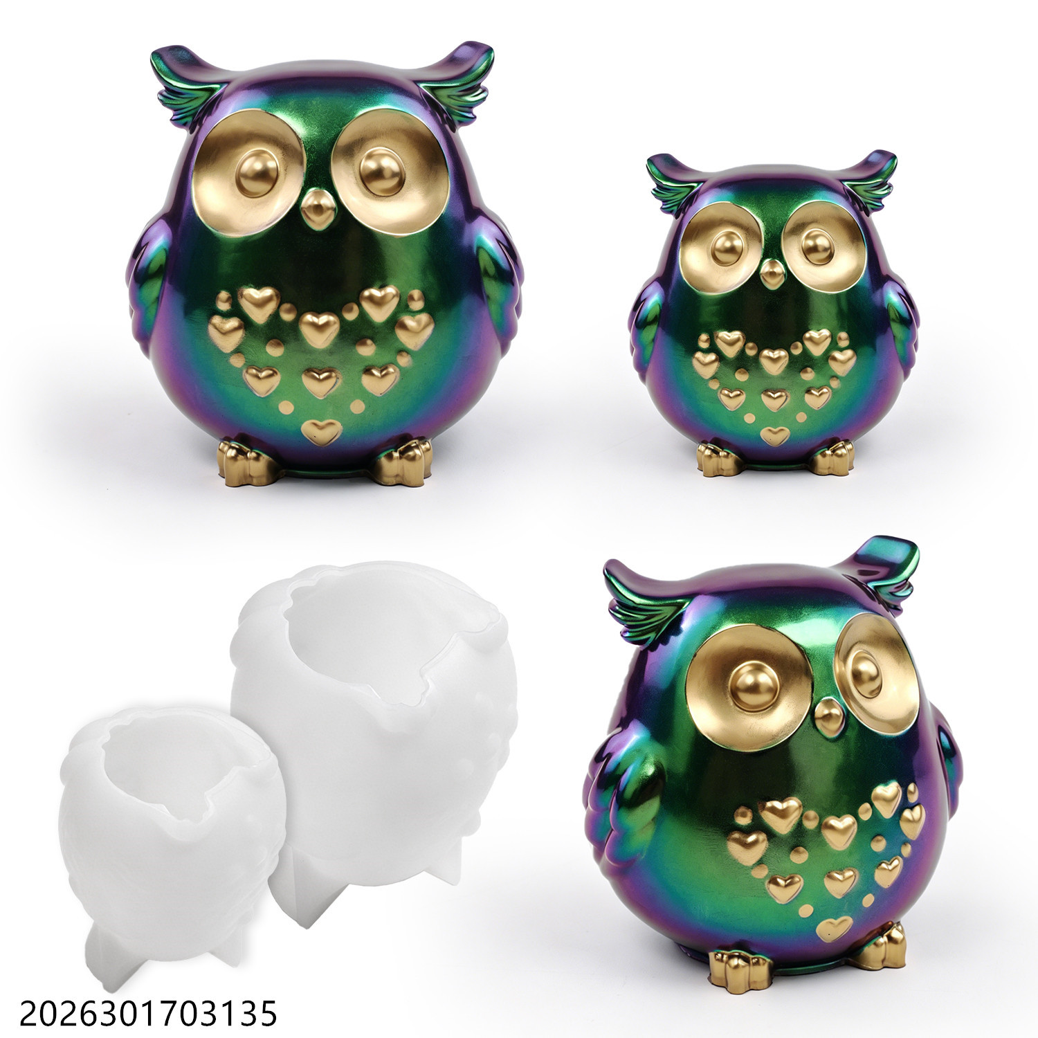 Owl Silicone Mold 3D Bird Shap - огляд і ціна Home Fragrance Gift Set